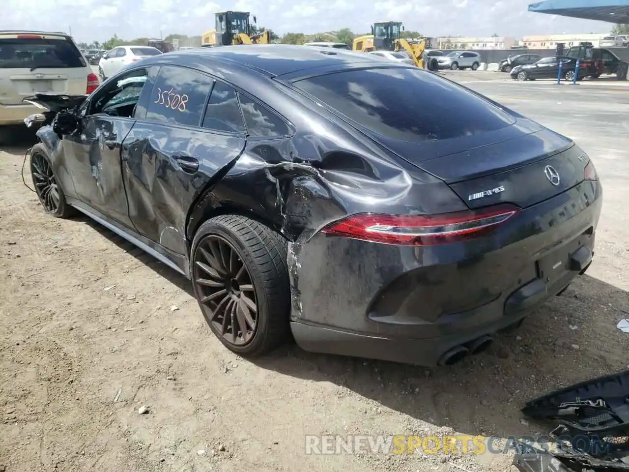 3 Photograph of a damaged car WDD7X6BB7LA014297 MERCEDES-BENZ GT-CLASS 2020