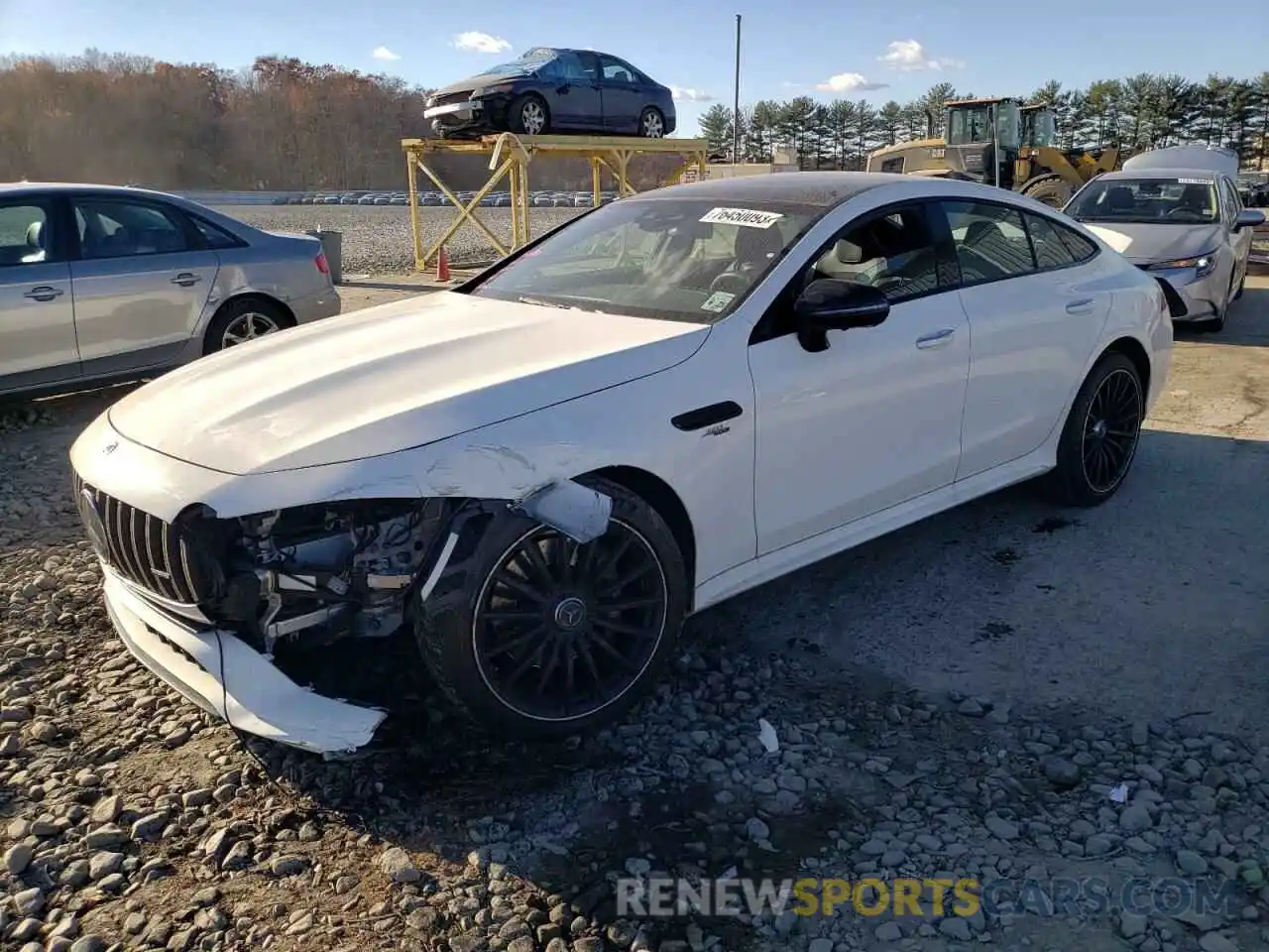 1 Photograph of a damaged car WDD7X6BB7LA015076 MERCEDES-BENZ GT-CLASS 2020