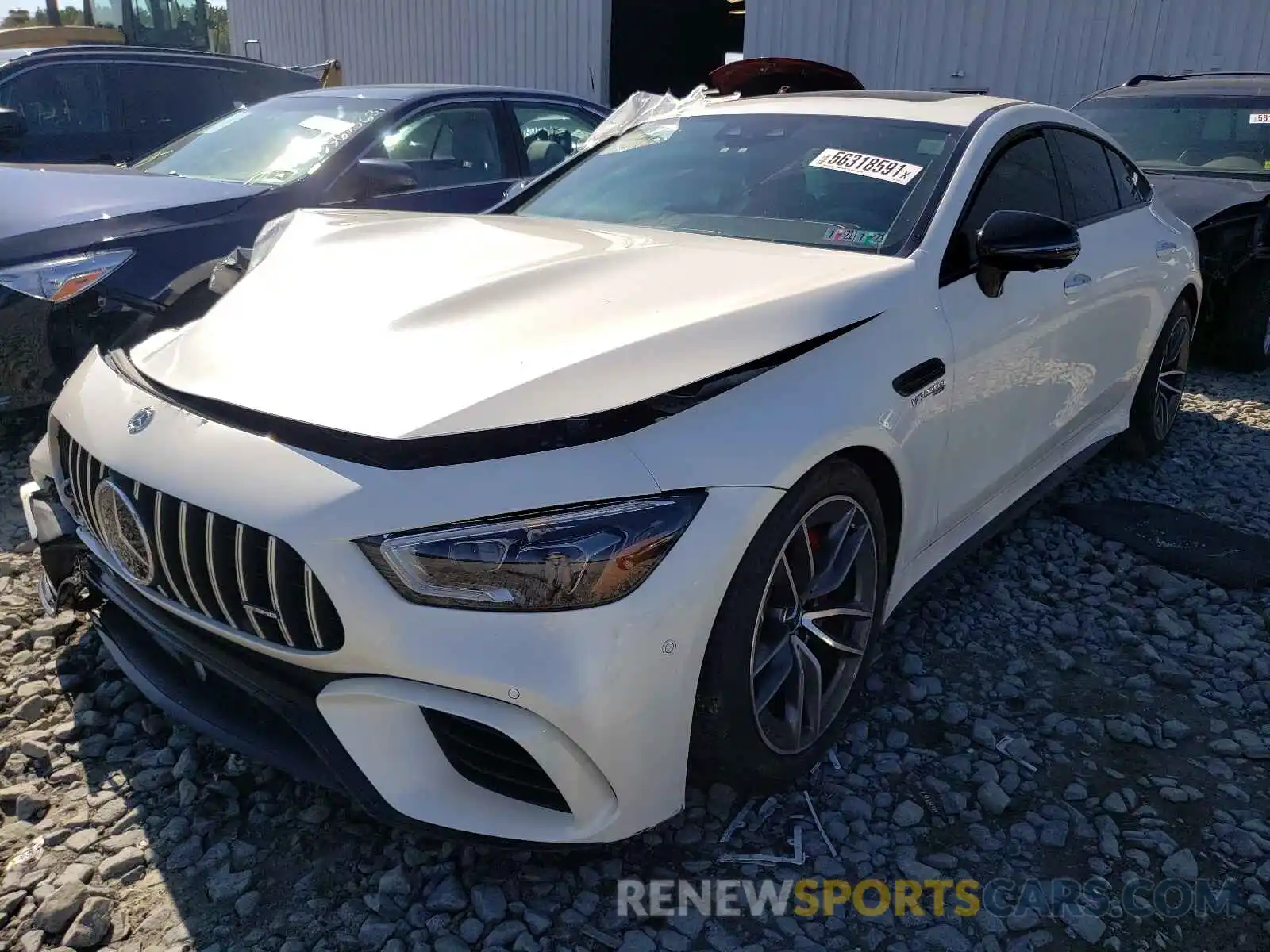 2 Photograph of a damaged car WDD7X8JB2LA015161 MERCEDES-BENZ GT-CLASS 2020