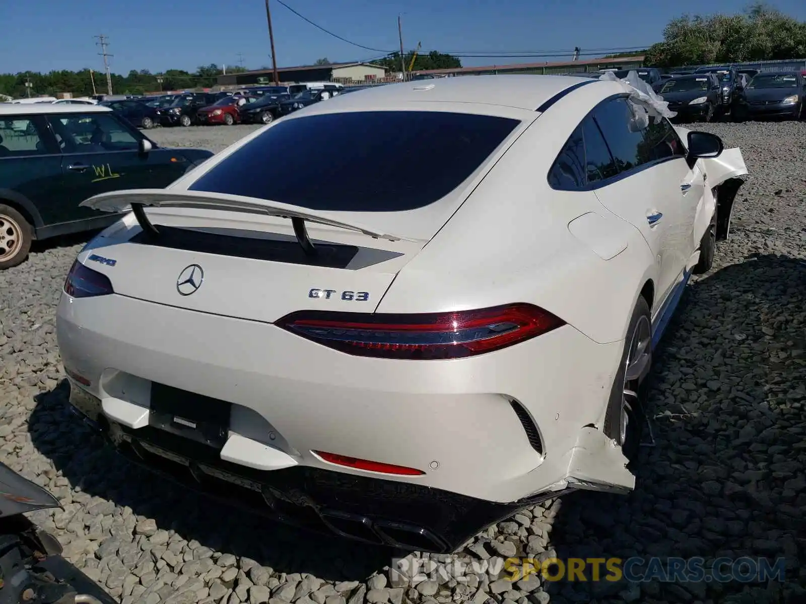 4 Photograph of a damaged car WDD7X8JB2LA015161 MERCEDES-BENZ GT-CLASS 2020