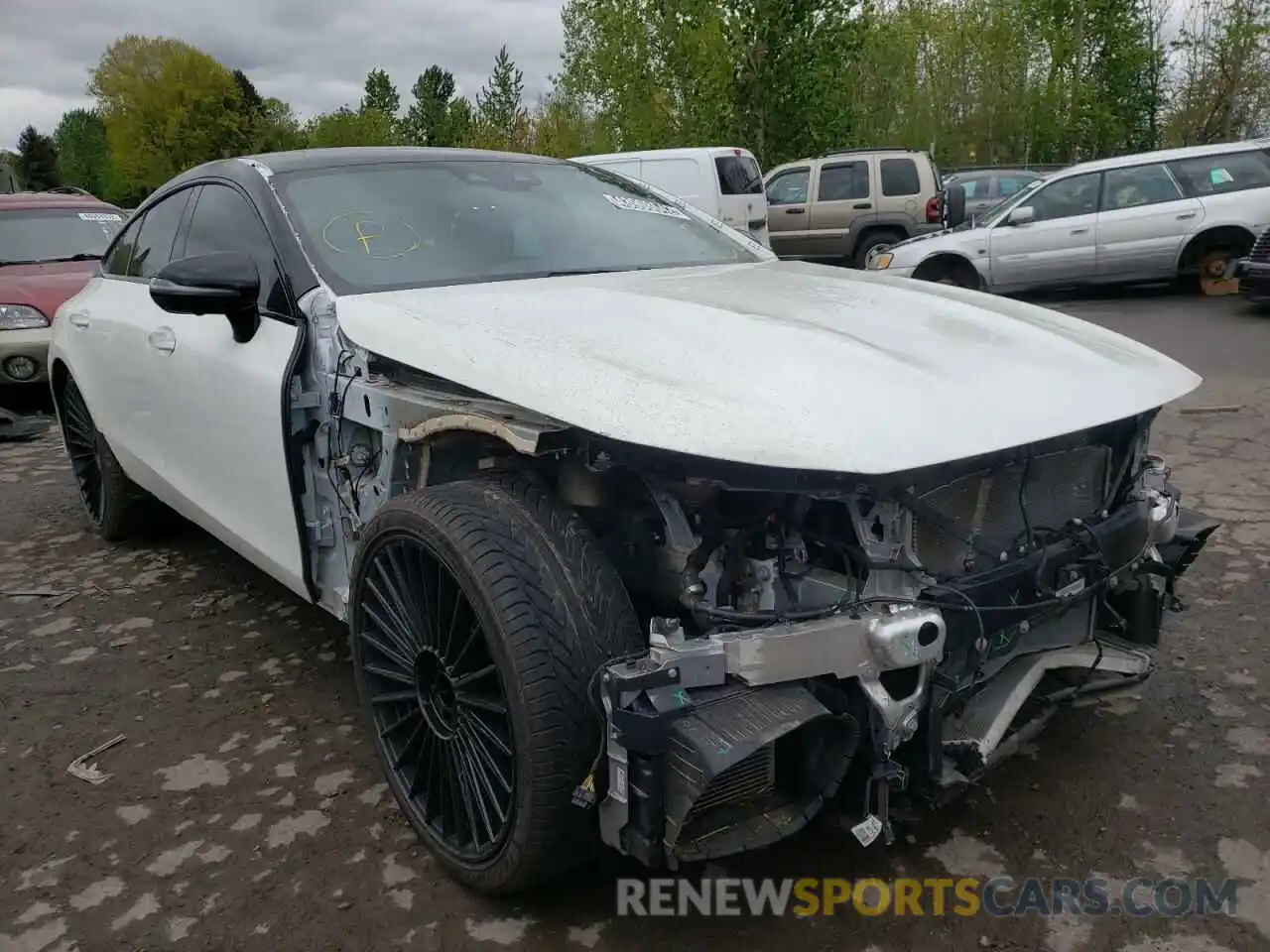 1 Photograph of a damaged car WDD7X8JB3LA015069 MERCEDES-BENZ GT-CLASS 2020