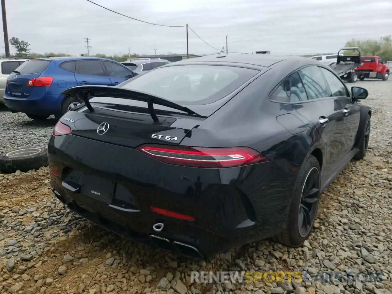 4 Photograph of a damaged car WDD7X8JB4LA013959 MERCEDES-BENZ GT-CLASS 2020