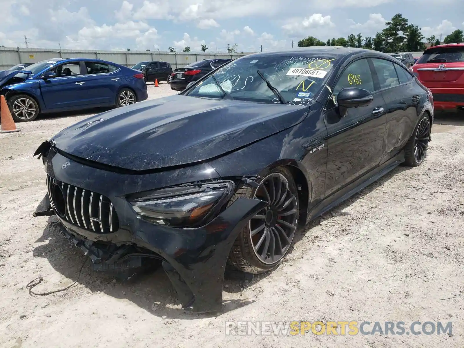 2 Photograph of a damaged car WDD7X8JB5LA010732 MERCEDES-BENZ GT-CLASS 2020