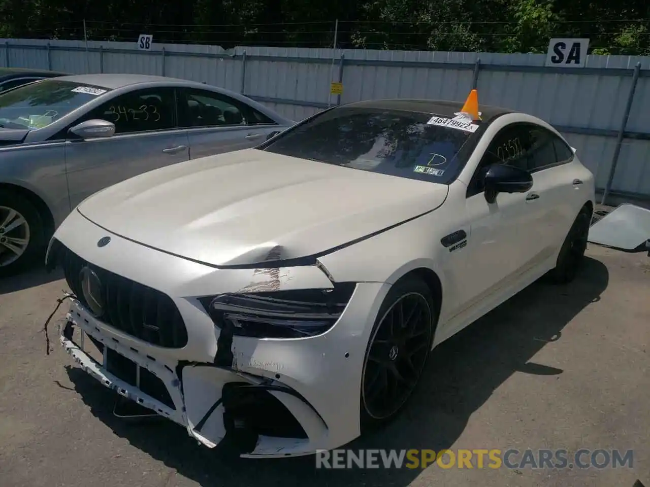 2 Photograph of a damaged car WDD7X8JB6LA012893 MERCEDES-BENZ GT-CLASS 2020