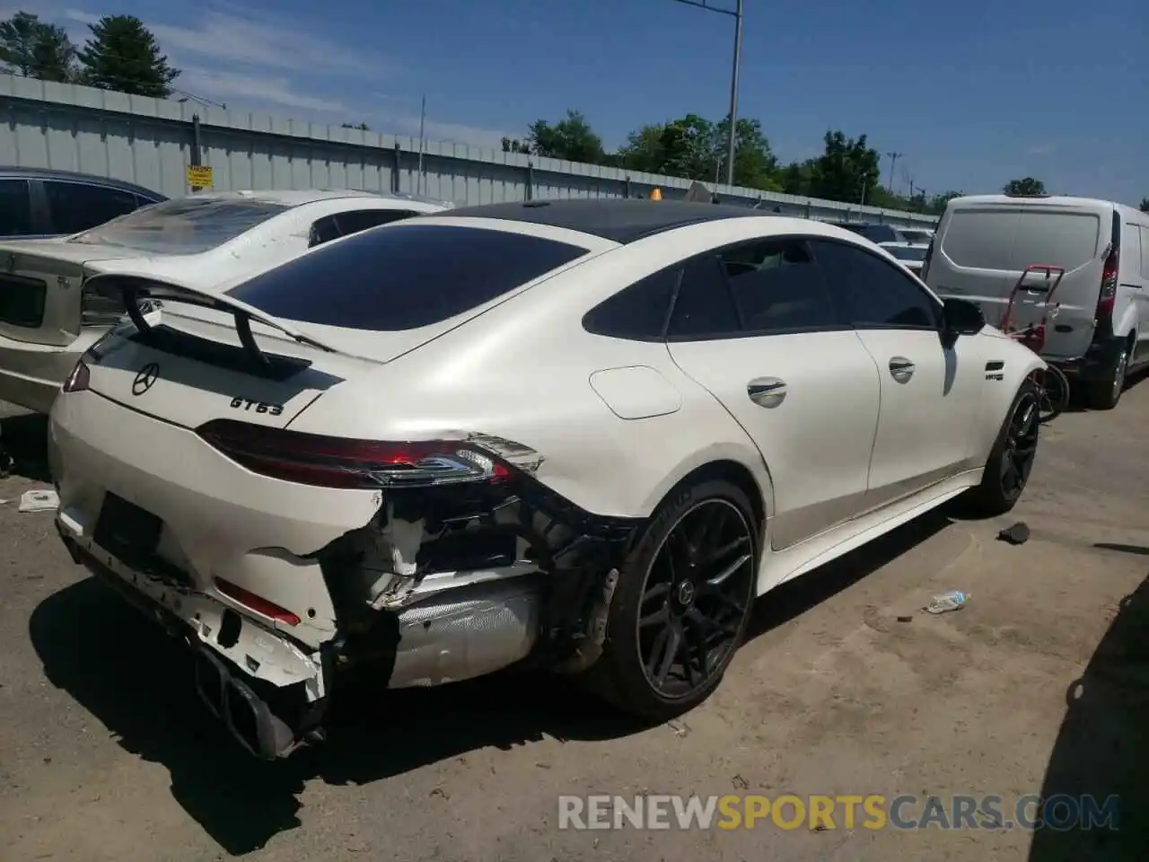 4 Photograph of a damaged car WDD7X8JB6LA012893 MERCEDES-BENZ GT-CLASS 2020