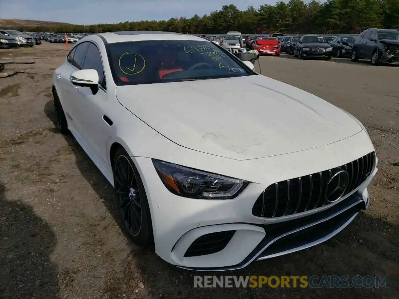 1 Photograph of a damaged car WDD7X8KB0LA010507 MERCEDES-BENZ GT-CLASS 2020