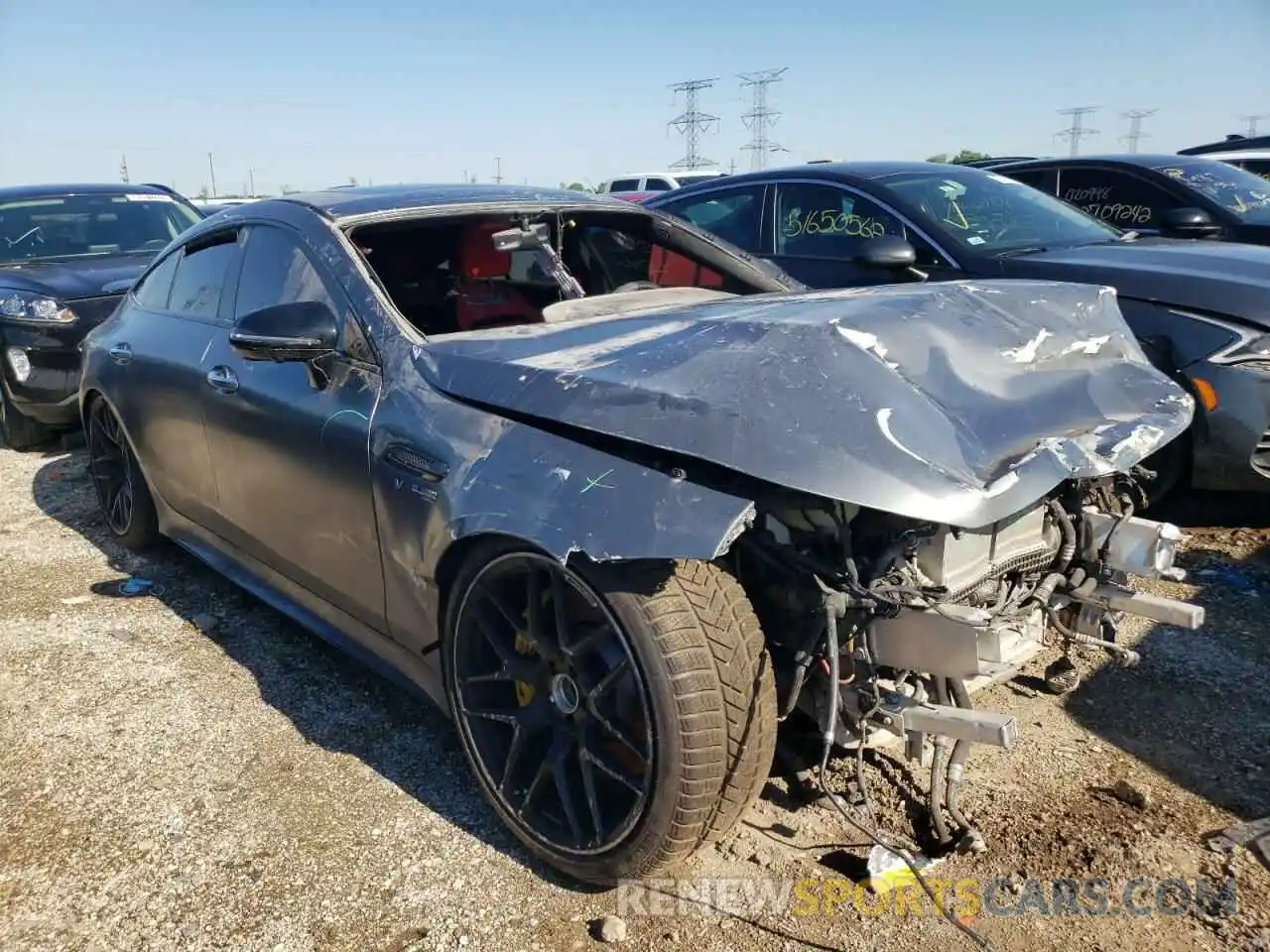 1 Photograph of a damaged car WDD7X8KB5LA012348 MERCEDES-BENZ GT-CLASS 2020