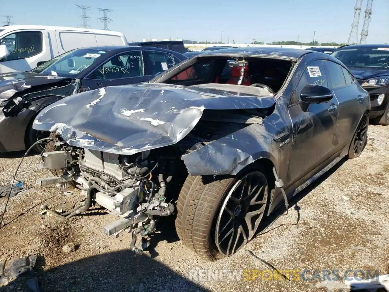 2 Photograph of a damaged car WDD7X8KB5LA012348 MERCEDES-BENZ GT-CLASS 2020