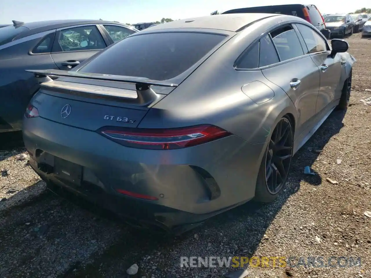 4 Photograph of a damaged car WDD7X8KB5LA012348 MERCEDES-BENZ GT-CLASS 2020