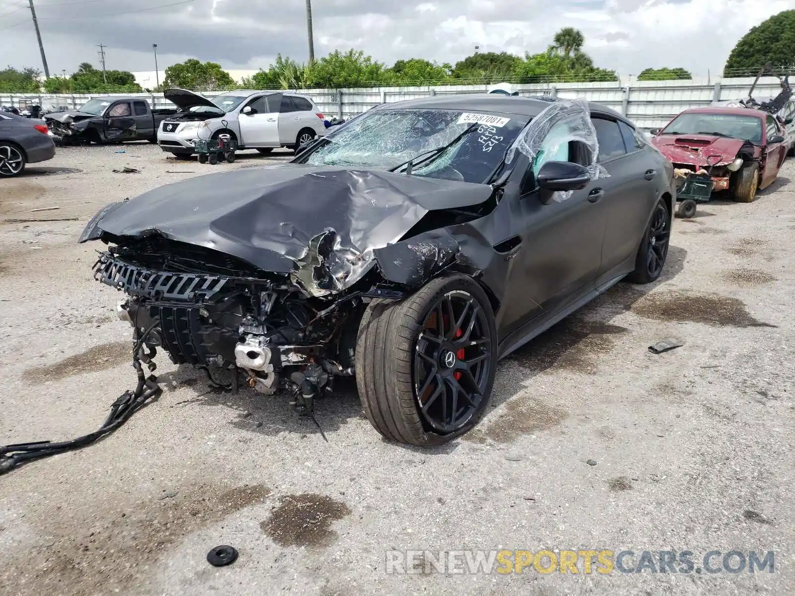 2 Photograph of a damaged car WDD7X8KB8LA015213 MERCEDES-BENZ GT-CLASS 2020