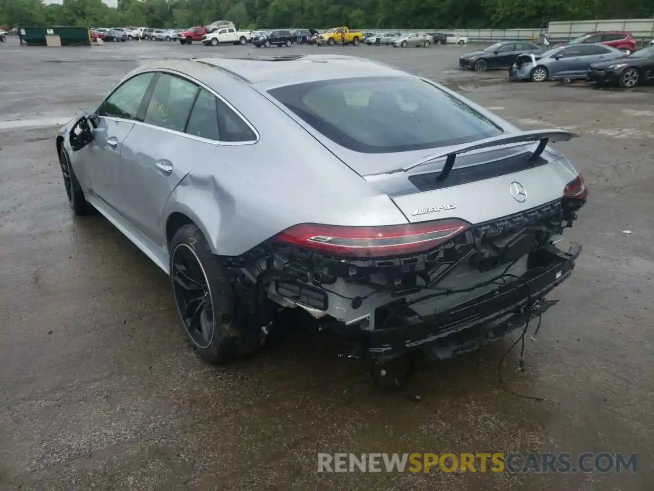 3 Photograph of a damaged car W1K7X5KB2MA039149 MERCEDES-BENZ GT-CLASS 2021