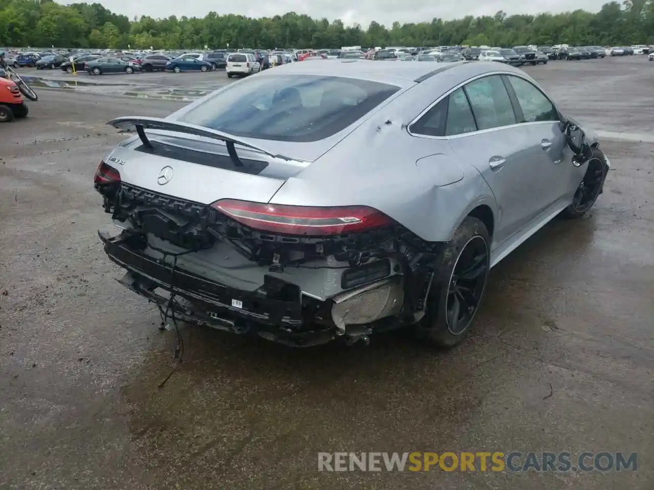 4 Photograph of a damaged car W1K7X5KB2MA039149 MERCEDES-BENZ GT-CLASS 2021