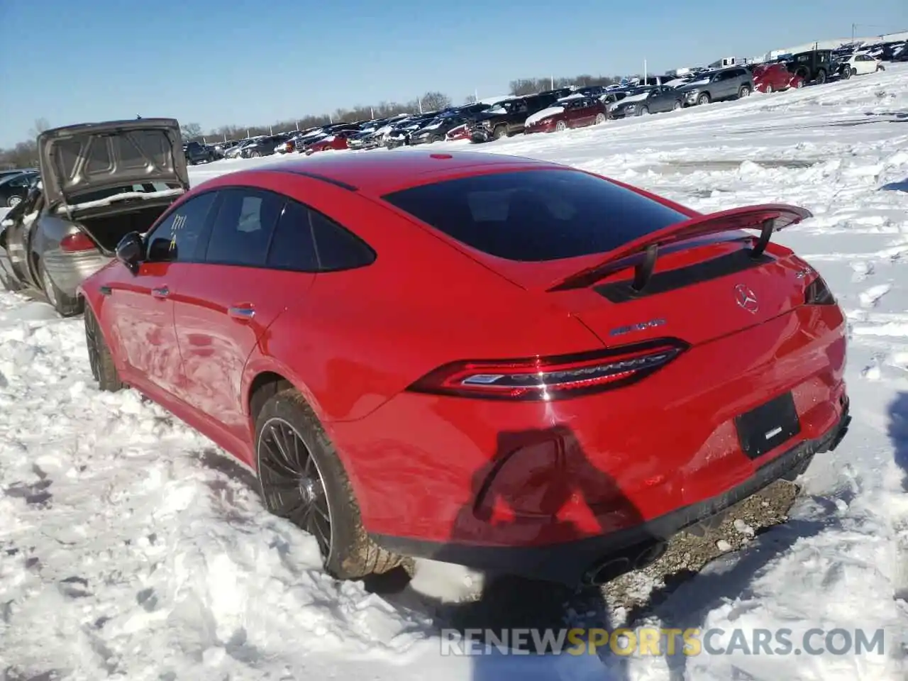 3 Photograph of a damaged car W1K7X5KB5MA036956 MERCEDES-BENZ GT-CLASS 2021