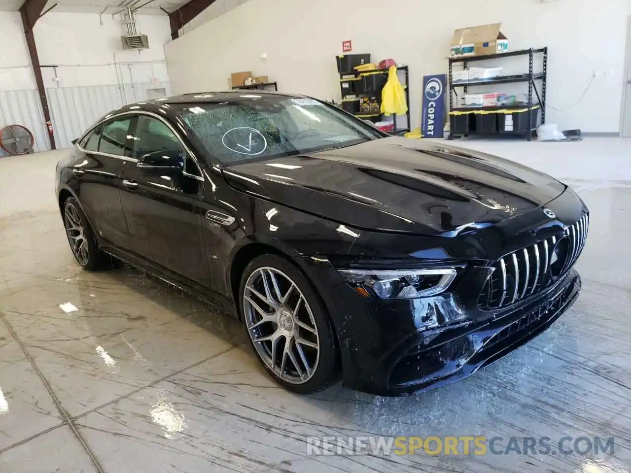 1 Photograph of a damaged car W1K7X5KB5MA038299 MERCEDES-BENZ GT-CLASS 2021