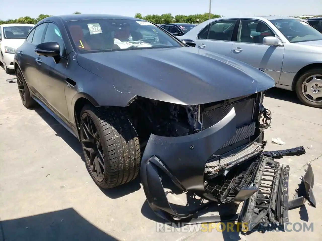 1 Photograph of a damaged car W1K7X5KB8MA037082 MERCEDES-BENZ GT-CLASS 2021