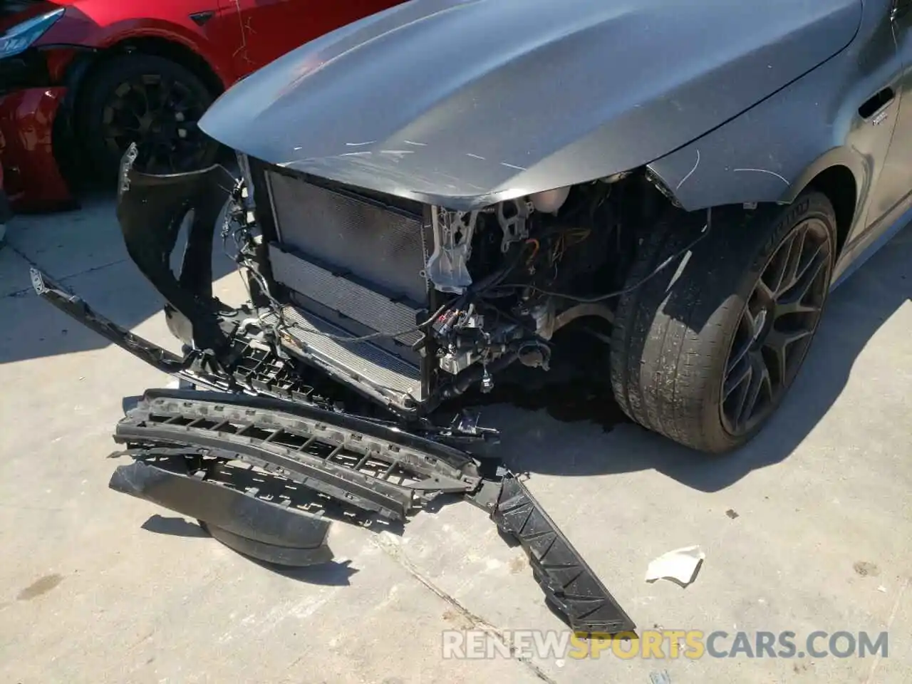 9 Photograph of a damaged car W1K7X5KB8MA037082 MERCEDES-BENZ GT-CLASS 2021