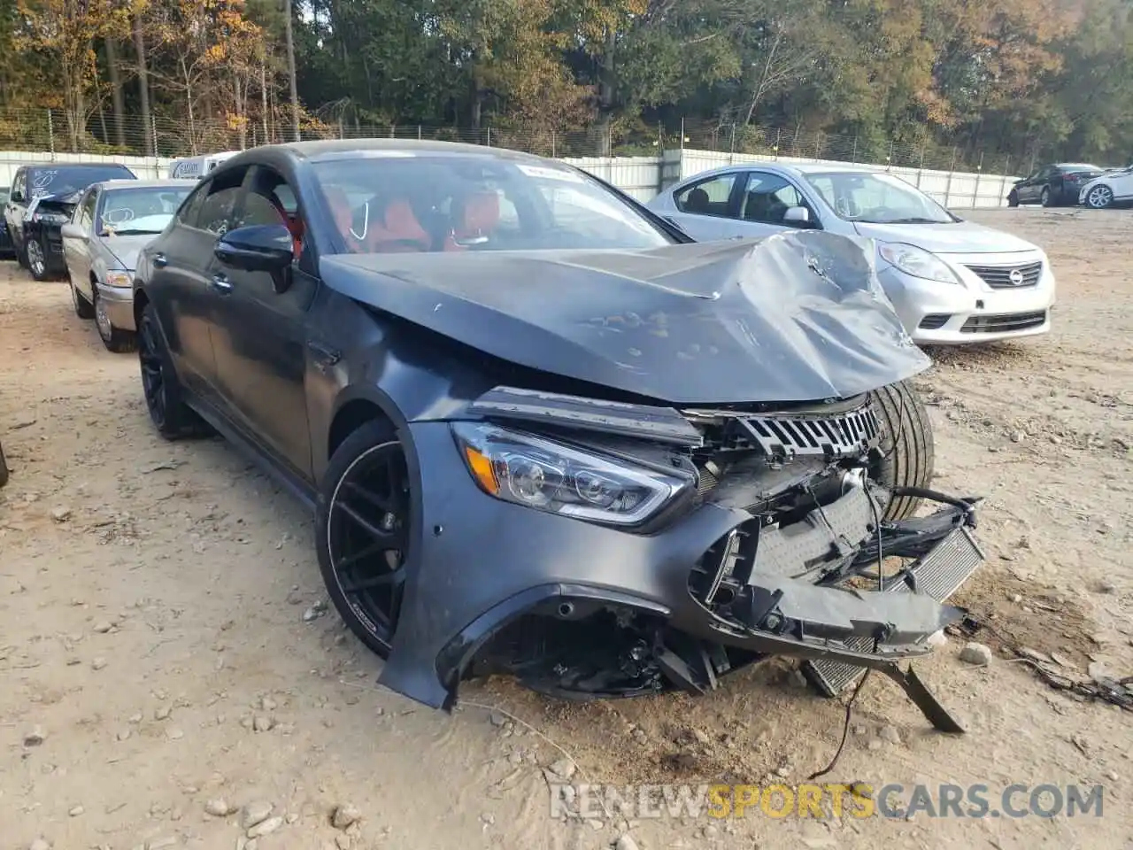 1 Photograph of a damaged car W1K7X5KB9MA037155 MERCEDES-BENZ GT-CLASS 2021