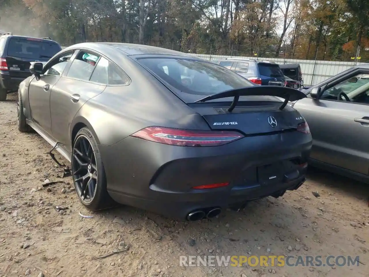 3 Photograph of a damaged car W1K7X5KB9MA037155 MERCEDES-BENZ GT-CLASS 2021