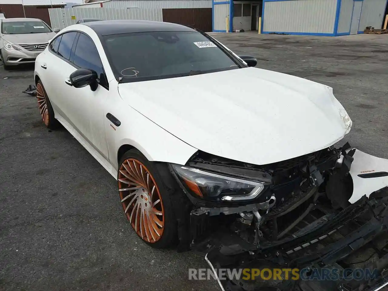 1 Photograph of a damaged car W1K7X5KBXMA036080 MERCEDES-BENZ GT-CLASS 2021