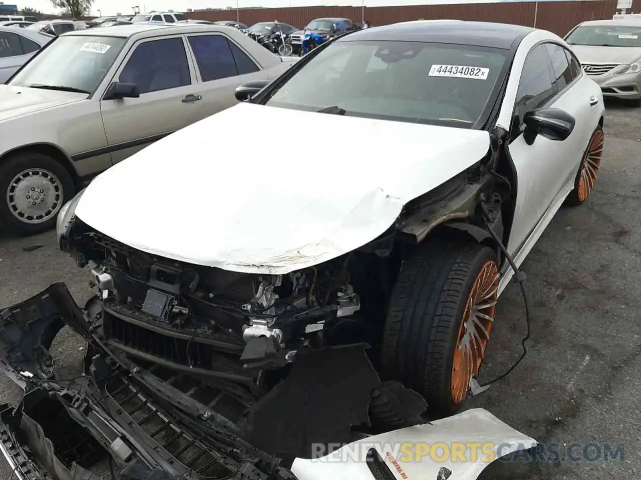 2 Photograph of a damaged car W1K7X5KBXMA036080 MERCEDES-BENZ GT-CLASS 2021