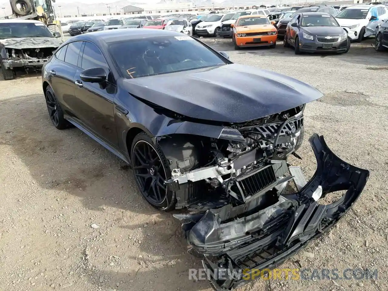 1 Photograph of a damaged car W1K7X6BB3MA035312 MERCEDES-BENZ GT-CLASS 2021