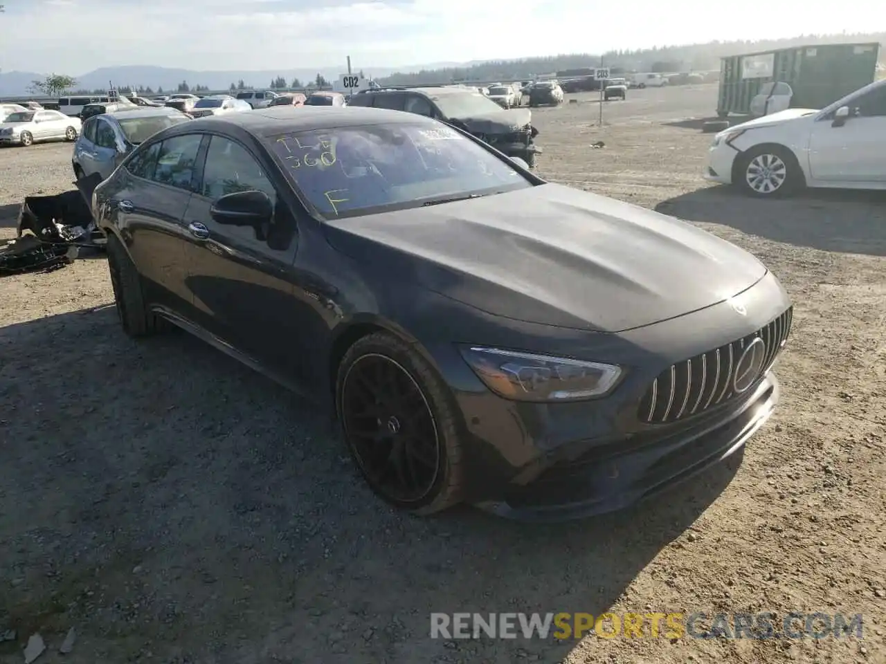 1 Photograph of a damaged car W1K7X6BBXMA038448 MERCEDES-BENZ GT-CLASS 2021