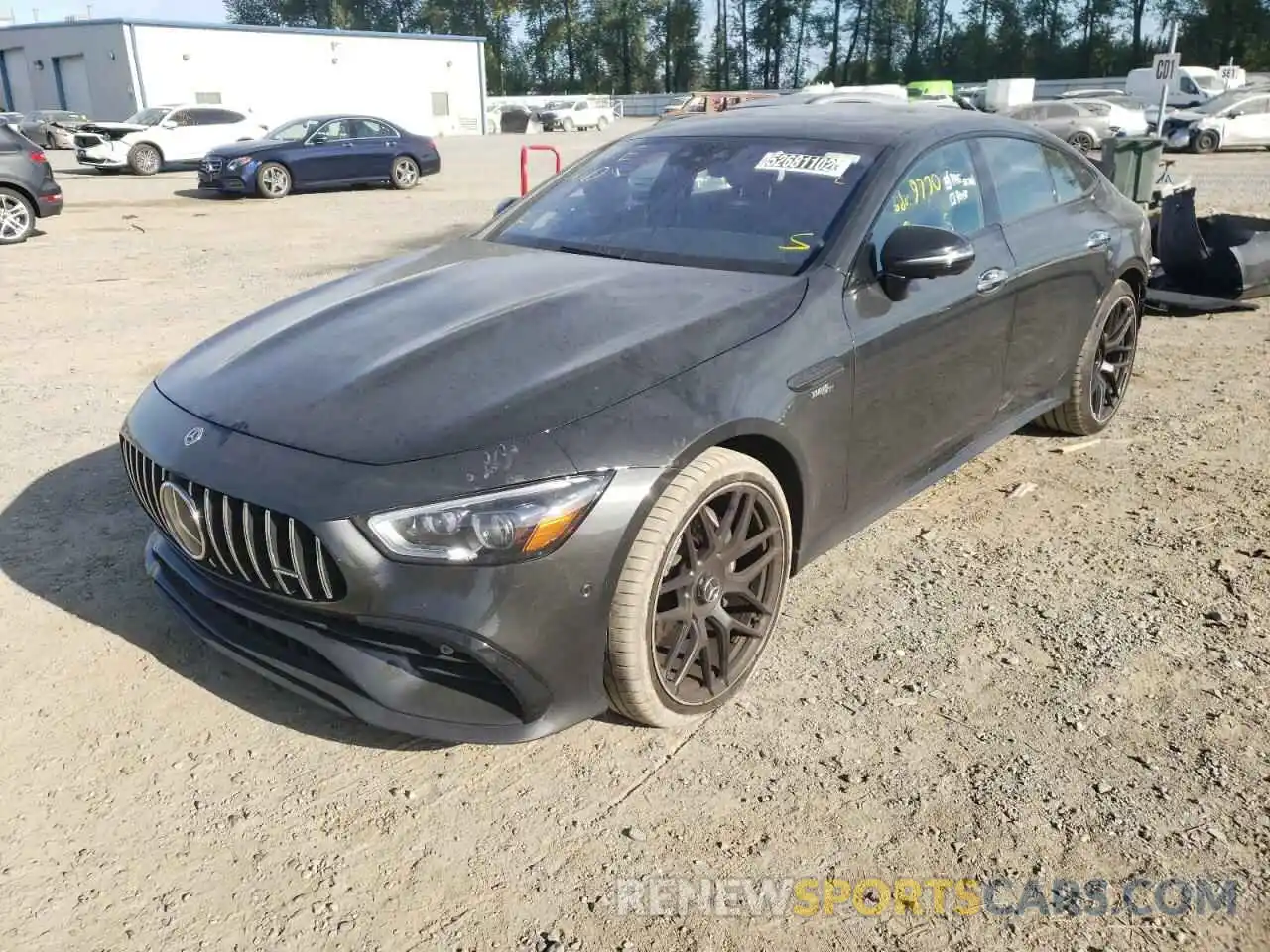 2 Photograph of a damaged car W1K7X6BBXMA038448 MERCEDES-BENZ GT-CLASS 2021