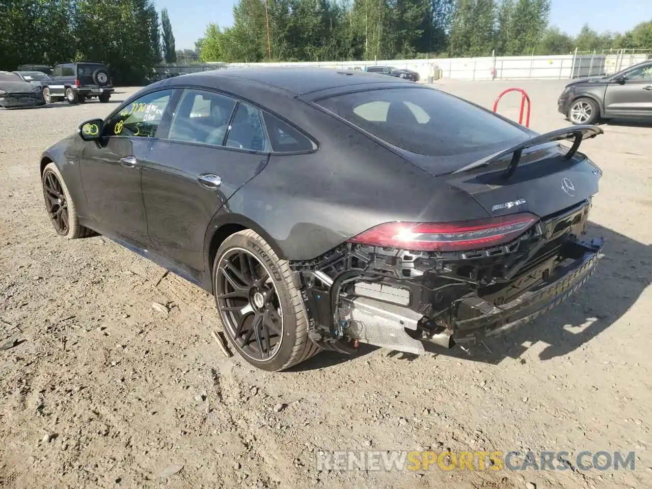 3 Photograph of a damaged car W1K7X6BBXMA038448 MERCEDES-BENZ GT-CLASS 2021