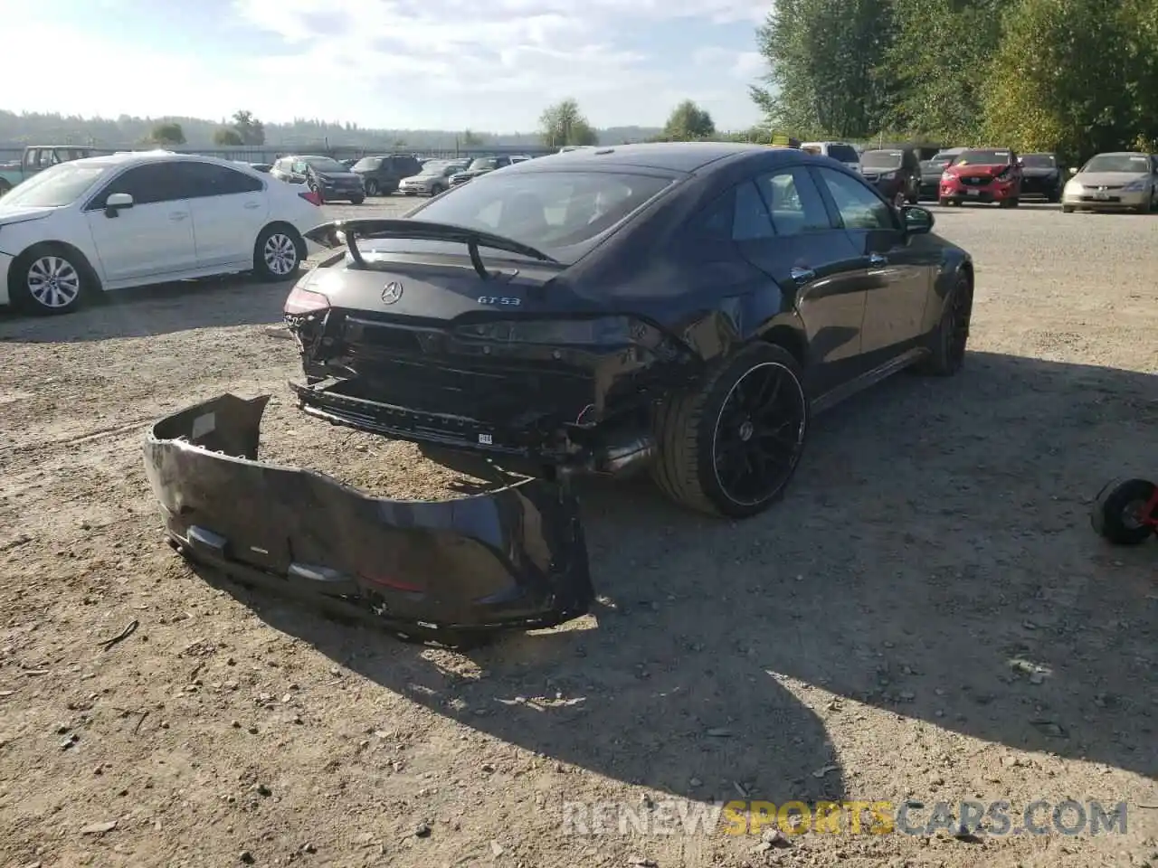 9 Photograph of a damaged car W1K7X6BBXMA038448 MERCEDES-BENZ GT-CLASS 2021