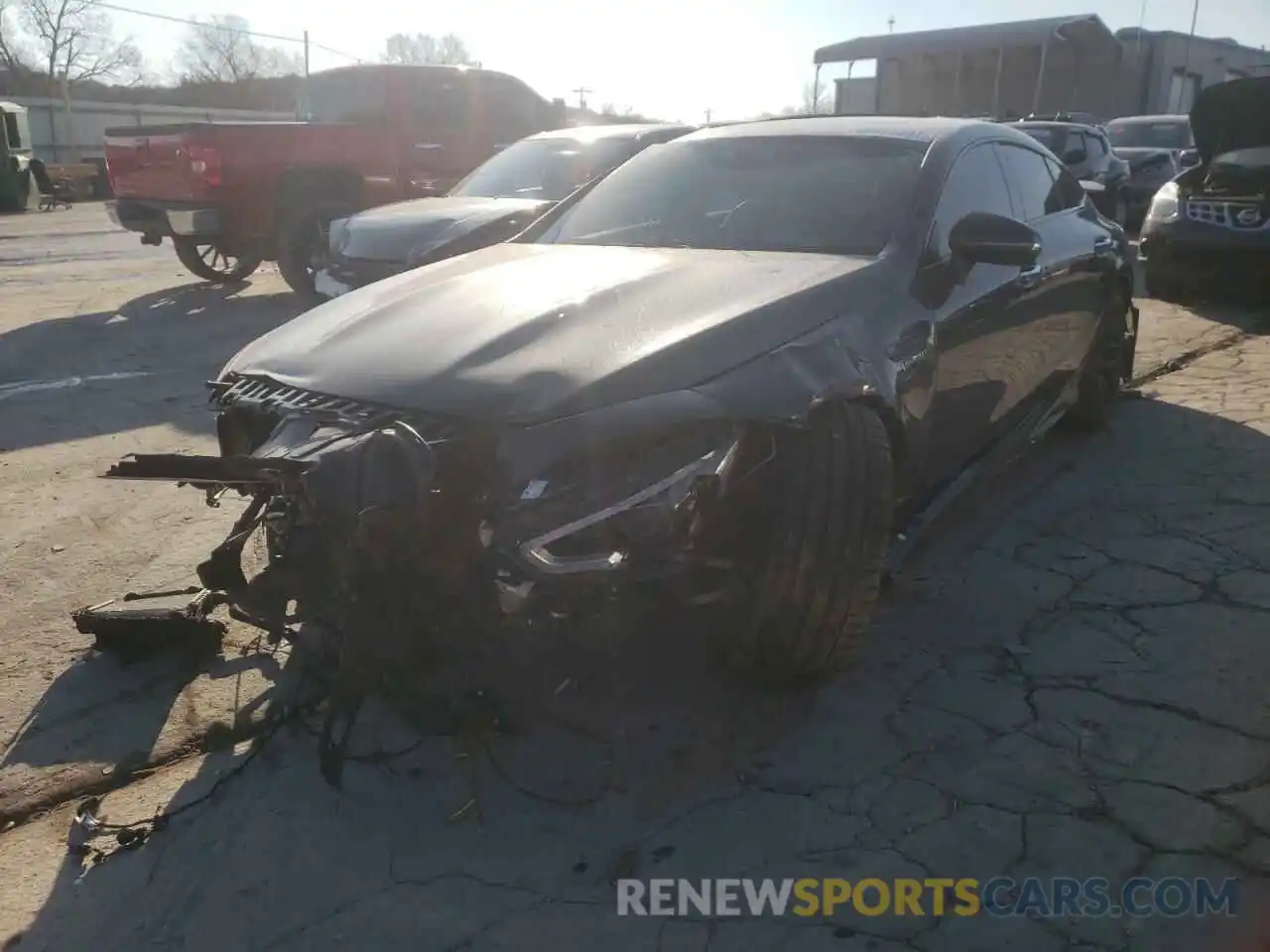 2 Photograph of a damaged car W1K7X8KB6MA036756 MERCEDES-BENZ GT-CLASS 2021