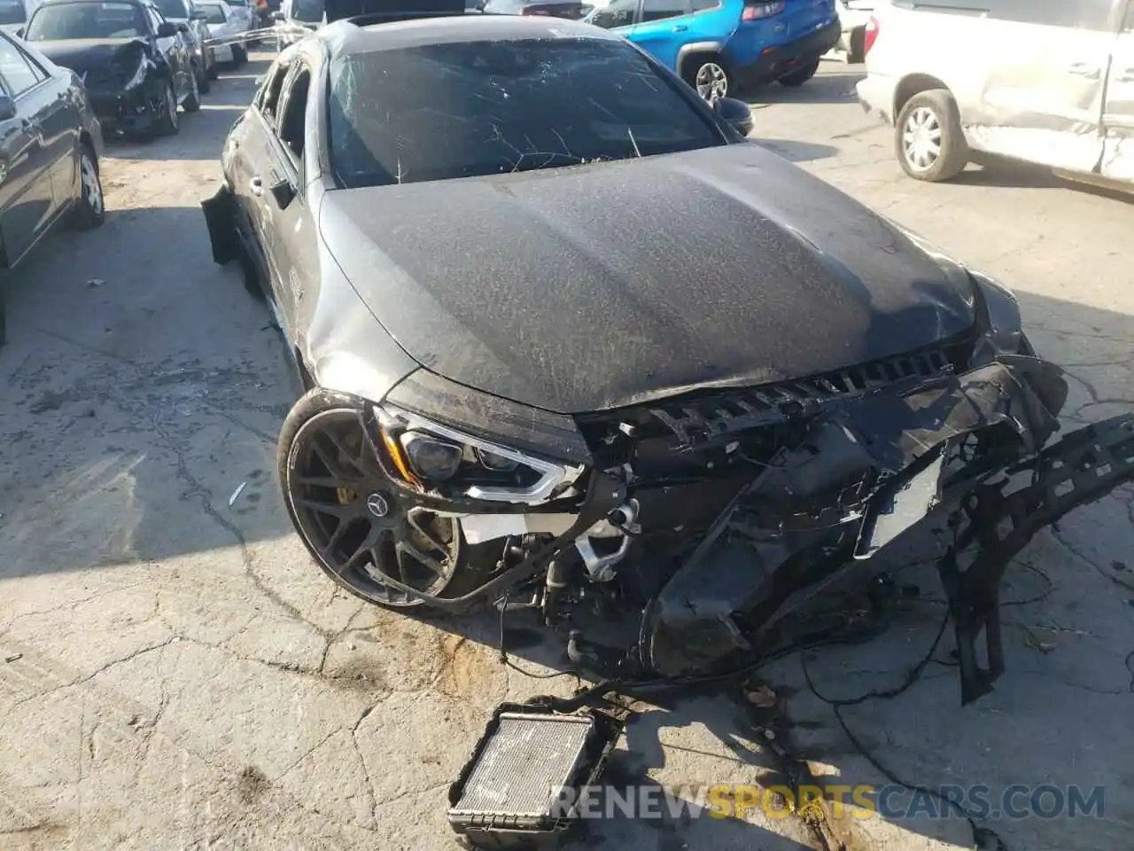 9 Photograph of a damaged car W1K7X8KB6MA036756 MERCEDES-BENZ GT-CLASS 2021