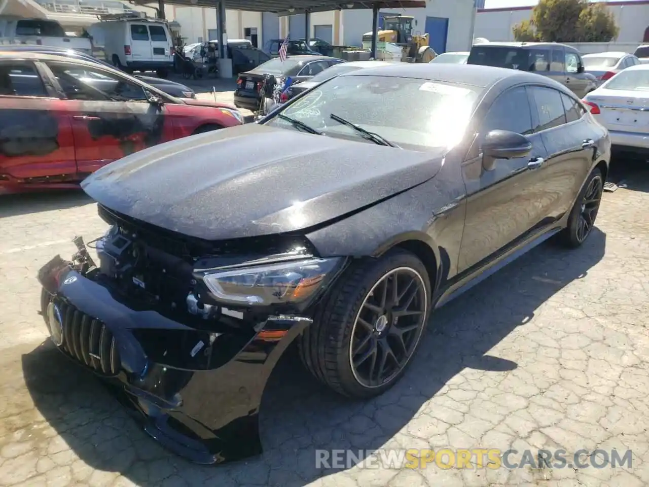 2 Photograph of a damaged car W1K7X5KB5NA047232 MERCEDES-BENZ GT-CLASS 2022