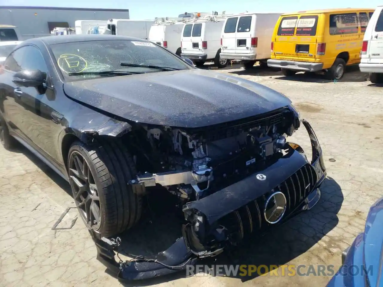 9 Photograph of a damaged car W1K7X5KB5NA047232 MERCEDES-BENZ GT-CLASS 2022