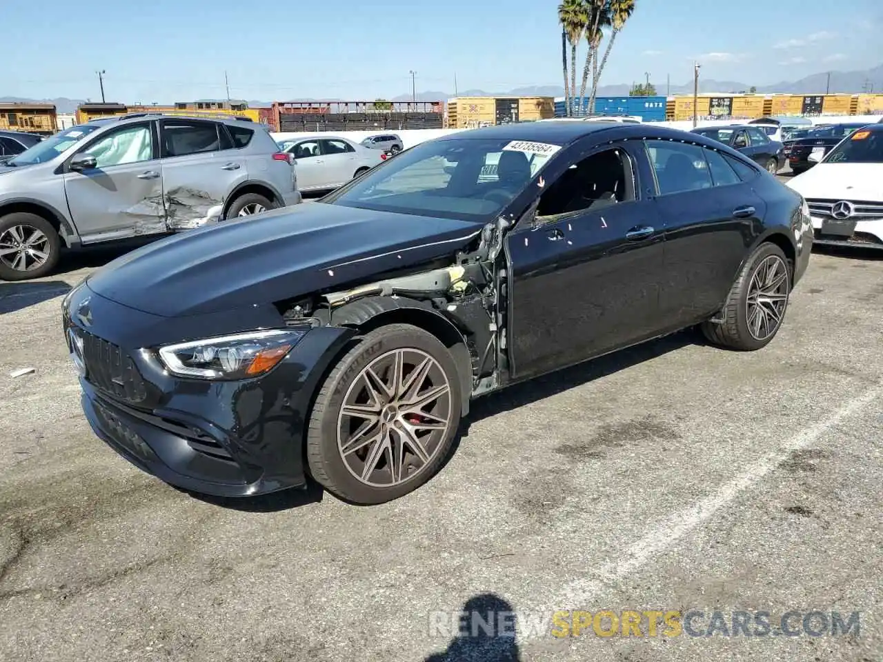 1 Photograph of a damaged car W1K7X5KB5PA062686 MERCEDES-BENZ GT-CLASS 2023