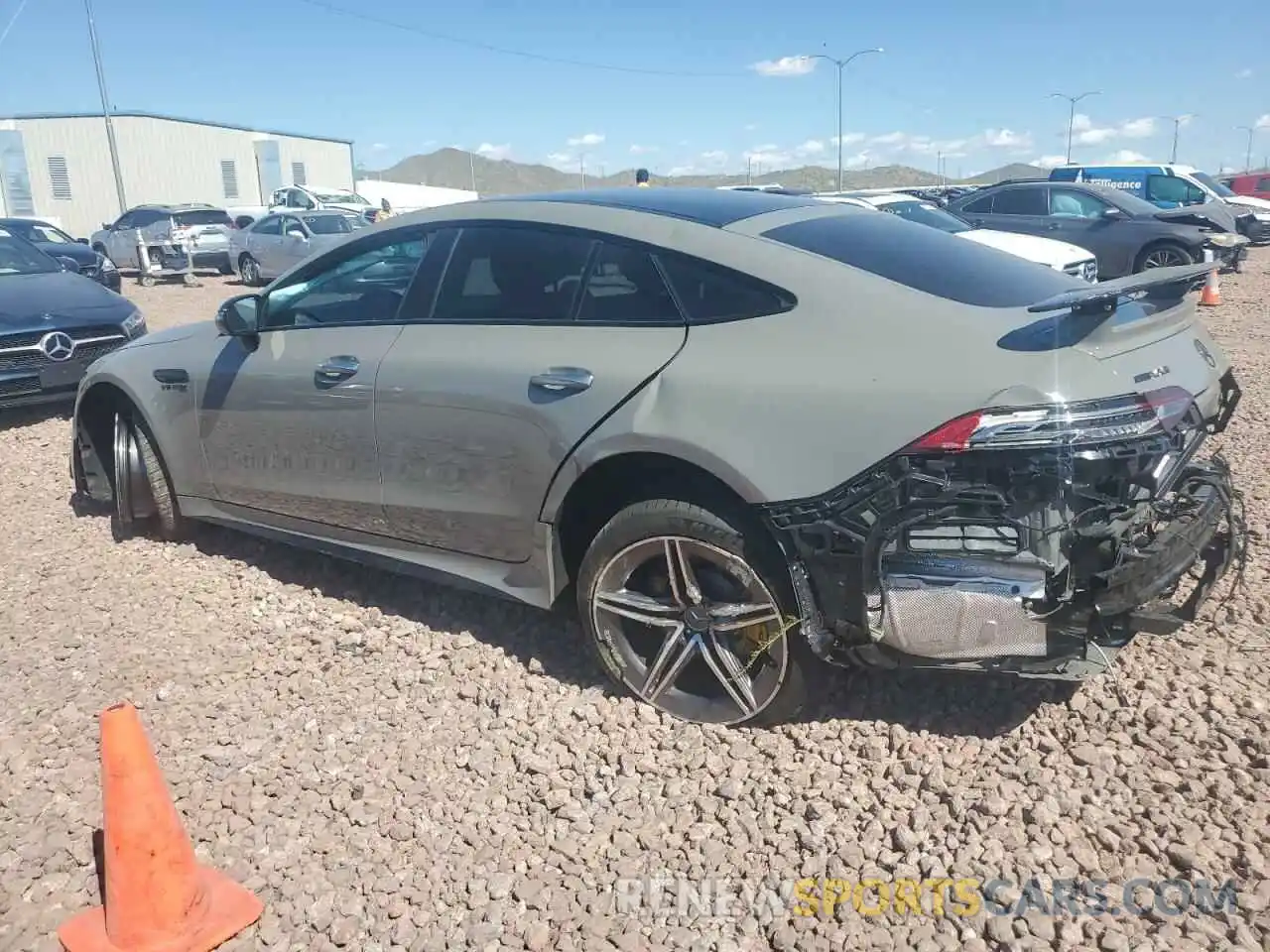 2 Photograph of a damaged car W1K7X8KB5PA059224 MERCEDES-BENZ GT-CLASS 2023