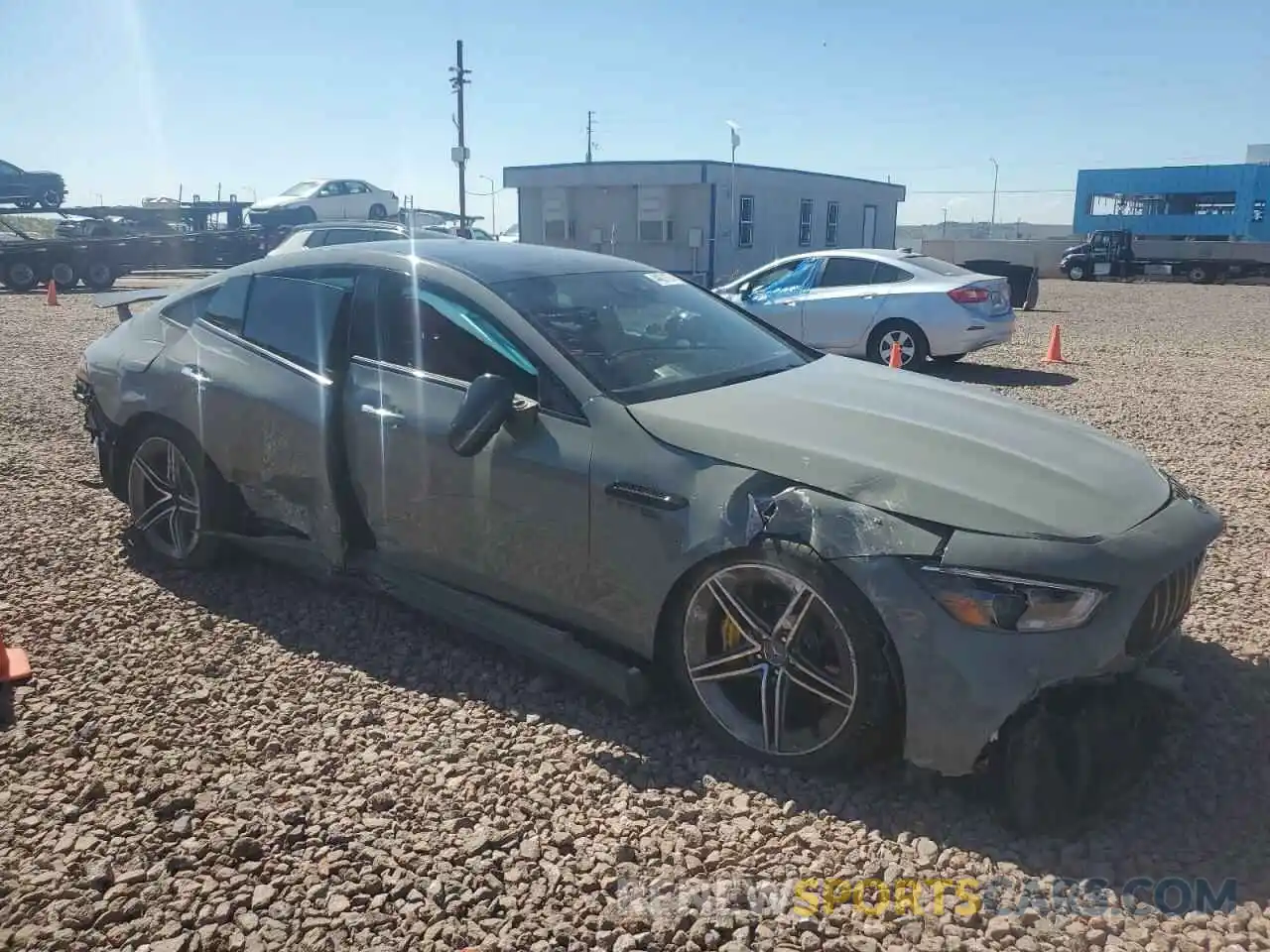 4 Photograph of a damaged car W1K7X8KB5PA059224 MERCEDES-BENZ GT-CLASS 2023