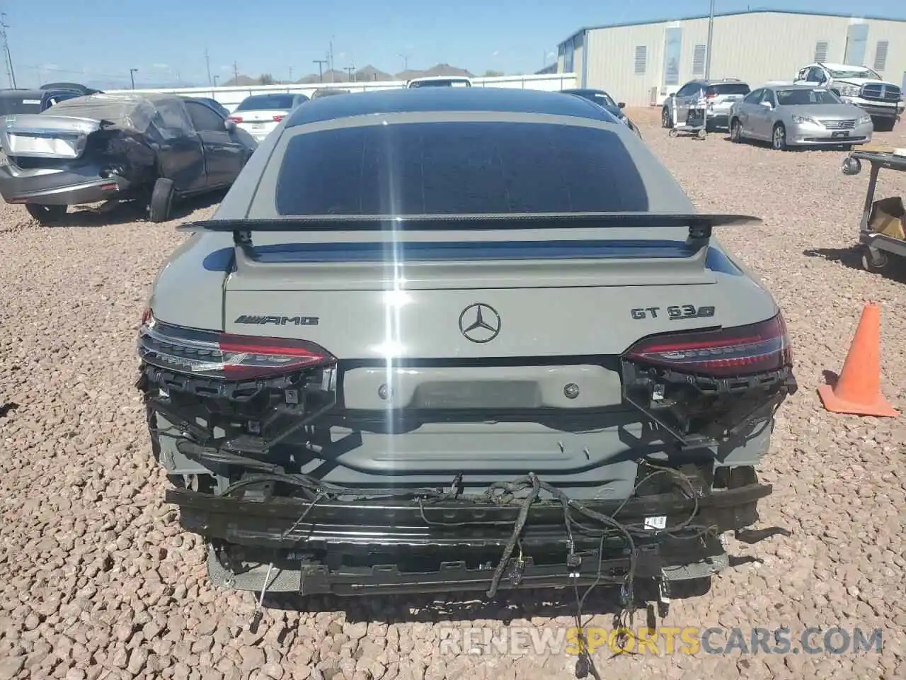 6 Photograph of a damaged car W1K7X8KB5PA059224 MERCEDES-BENZ GT-CLASS 2023