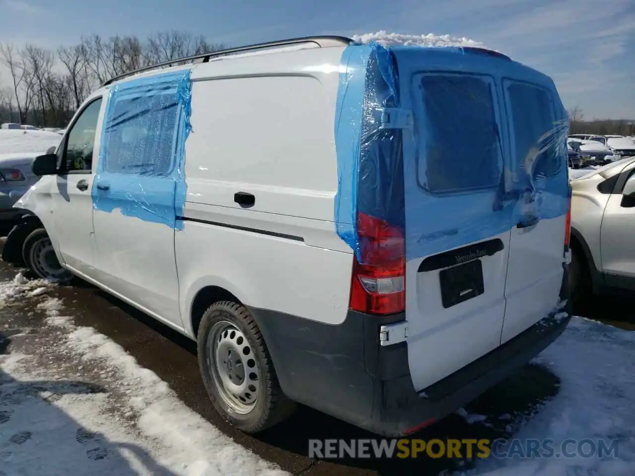 3 Фотография поврежденного автомобиля WD3PG2EA3K3571498 MERCEDES-BENZ METRIS 2019