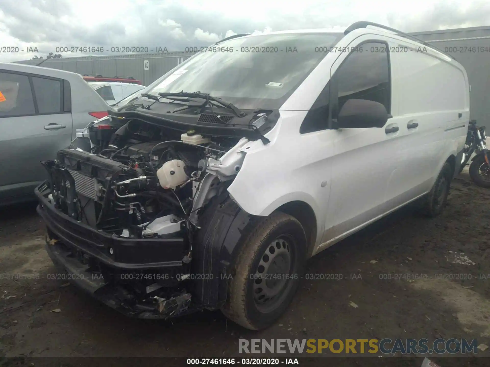 2 Photograph of a damaged car WD3PG2EA4K3568836 MERCEDES-BENZ METRIS 2019