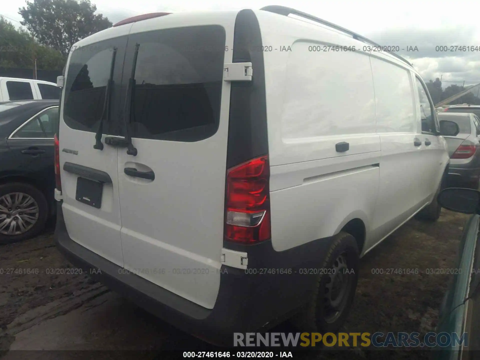 4 Фотография поврежденного автомобиля WD3PG2EA4K3568836 MERCEDES-BENZ METRIS 2019