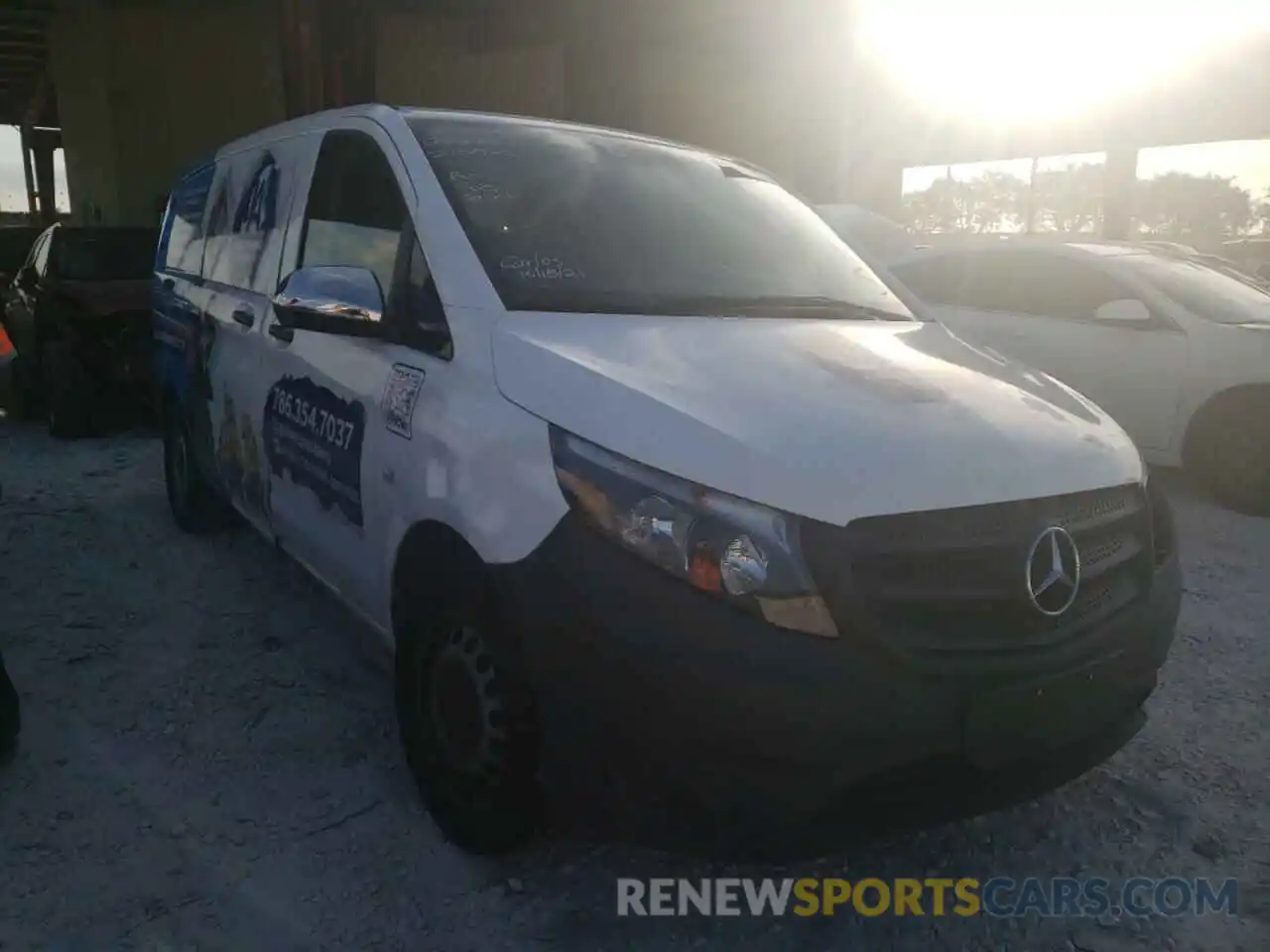 1 Photograph of a damaged car WD3PG2EA4K3590268 MERCEDES-BENZ METRIS 2019