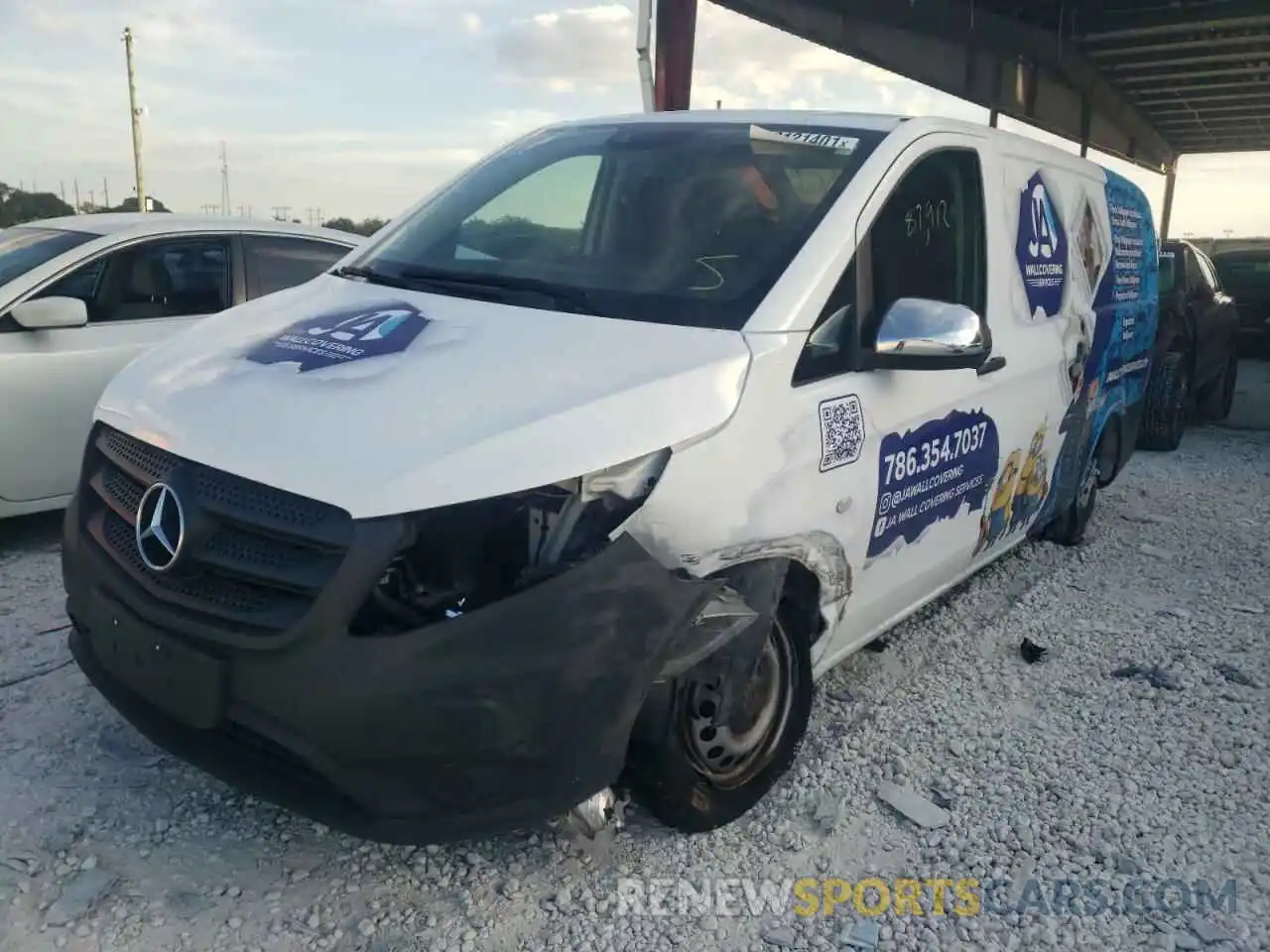 2 Photograph of a damaged car WD3PG2EA4K3590268 MERCEDES-BENZ METRIS 2019