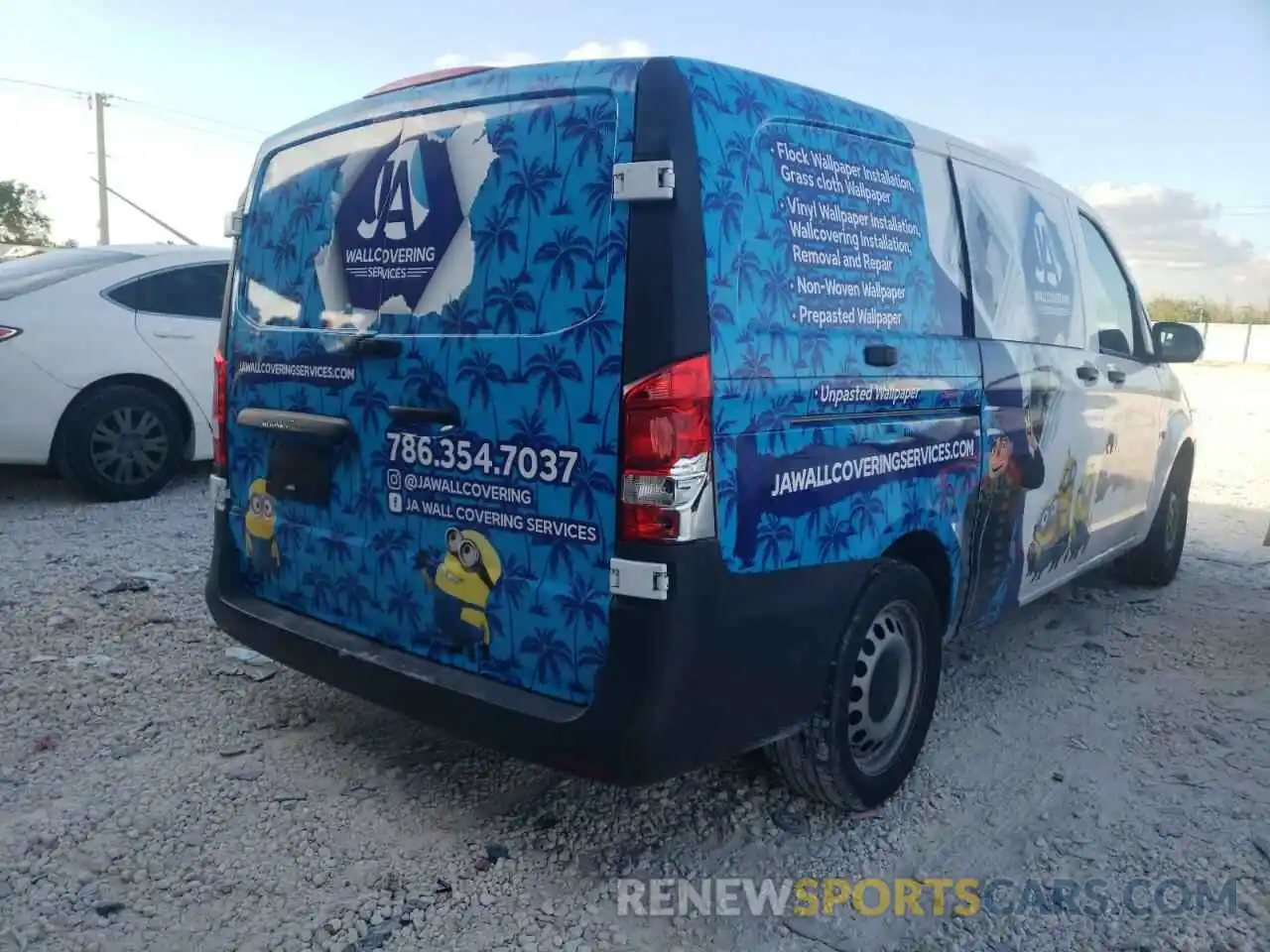 4 Фотография поврежденного автомобиля WD3PG2EA4K3590268 MERCEDES-BENZ METRIS 2019