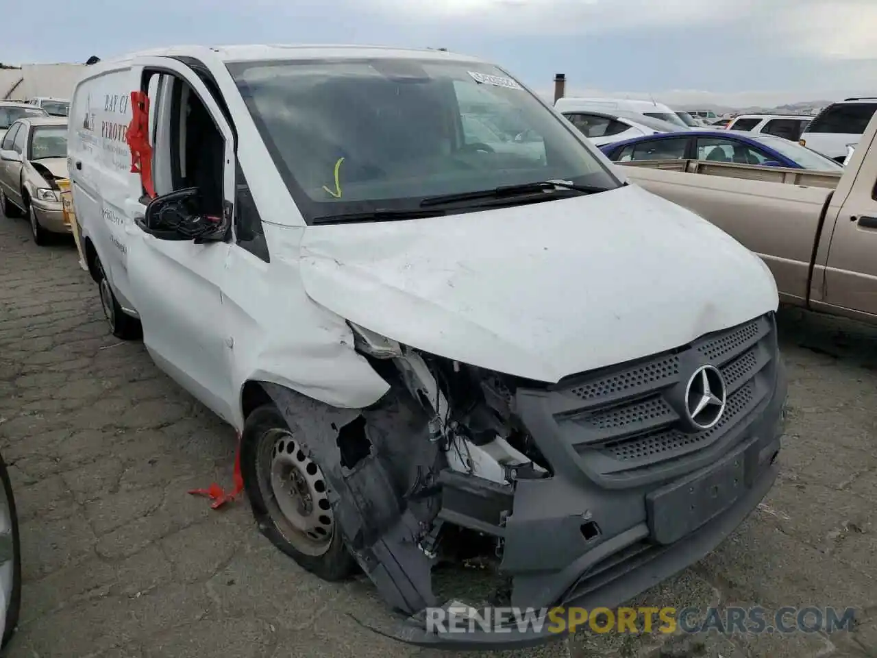 1 Photograph of a damaged car WD3PG2EA8K3544328 MERCEDES-BENZ METRIS 2019