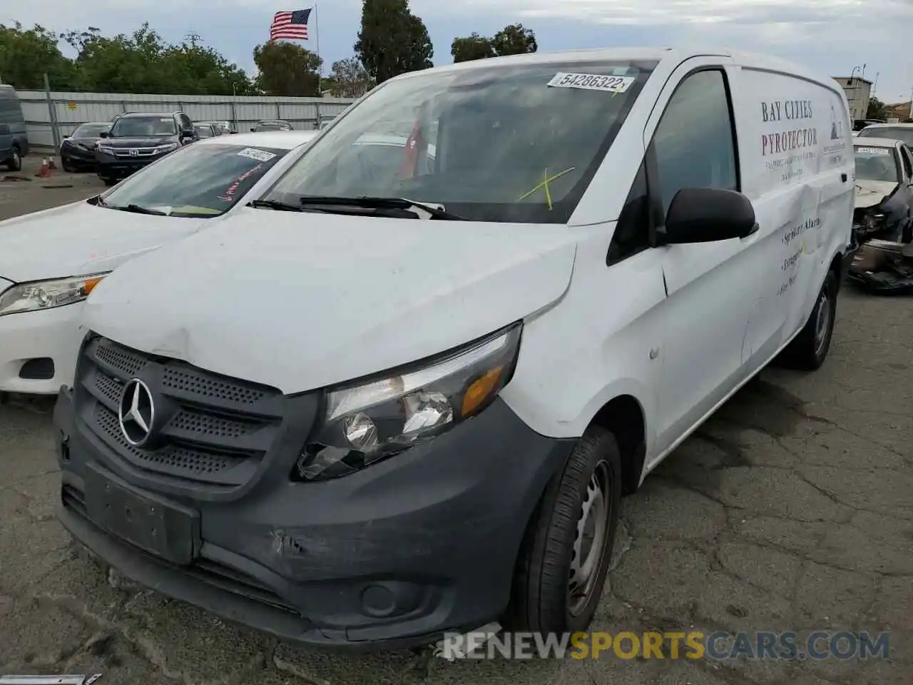 2 Photograph of a damaged car WD3PG2EA8K3544328 MERCEDES-BENZ METRIS 2019