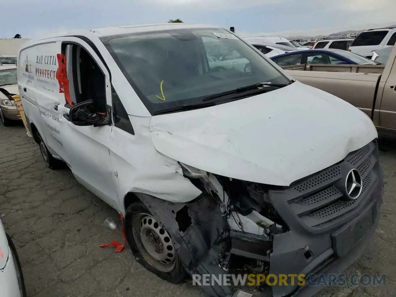 9 Photograph of a damaged car WD3PG2EA8K3544328 MERCEDES-BENZ METRIS 2019