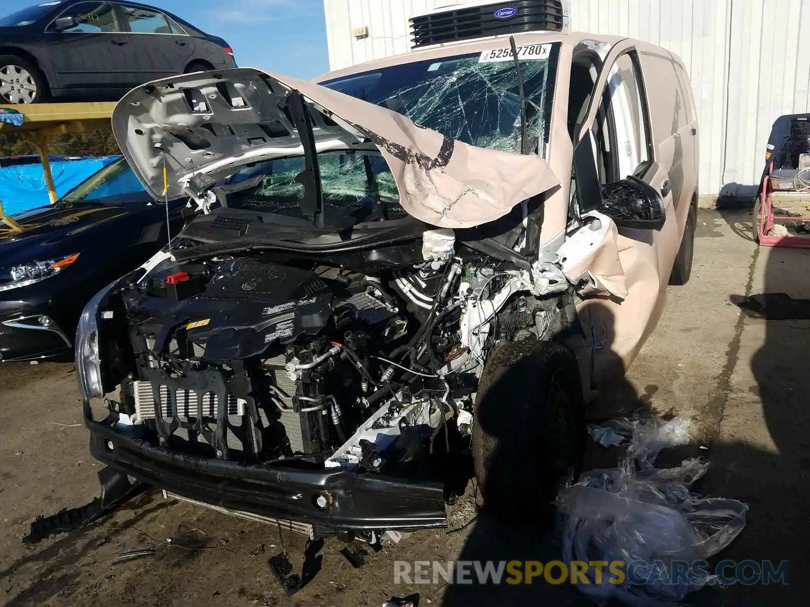 2 Photograph of a damaged car WD3PG3EA9K3581927 MERCEDES-BENZ METRIS 2019