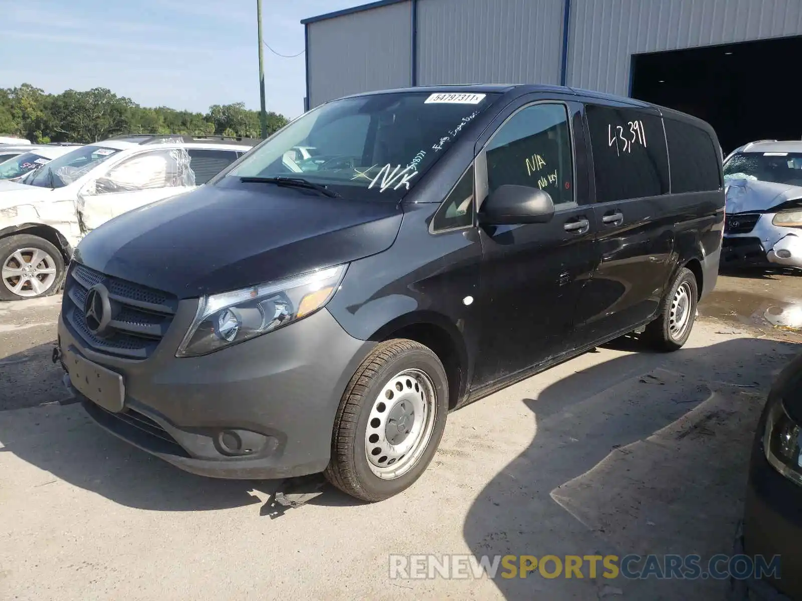 2 Фотография поврежденного автомобиля WD4PG2EE7K3518771 MERCEDES-BENZ METRIS 2019