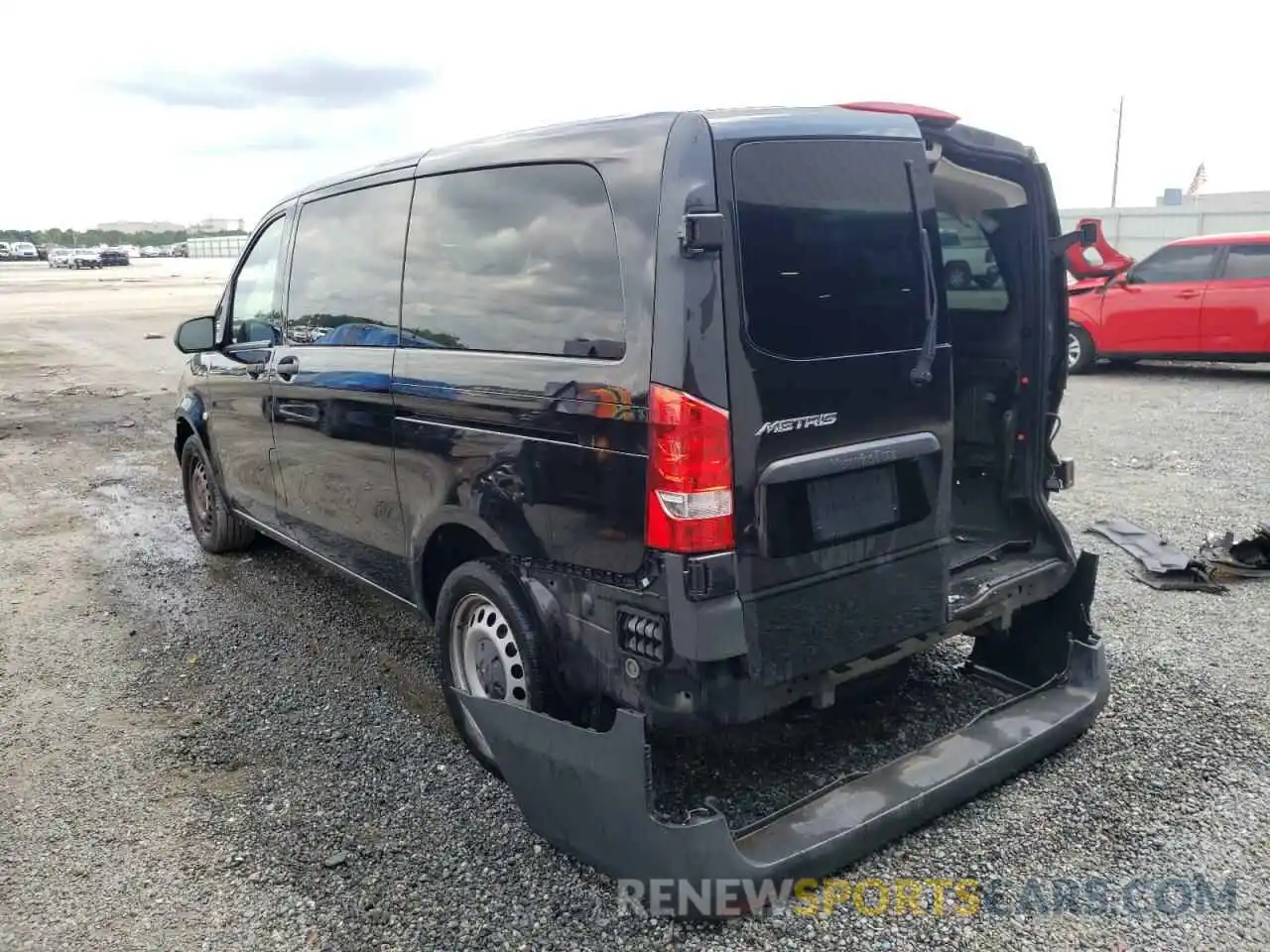 3 Фотография поврежденного автомобиля WD4PG2EE7K3598914 MERCEDES-BENZ METRIS 2019