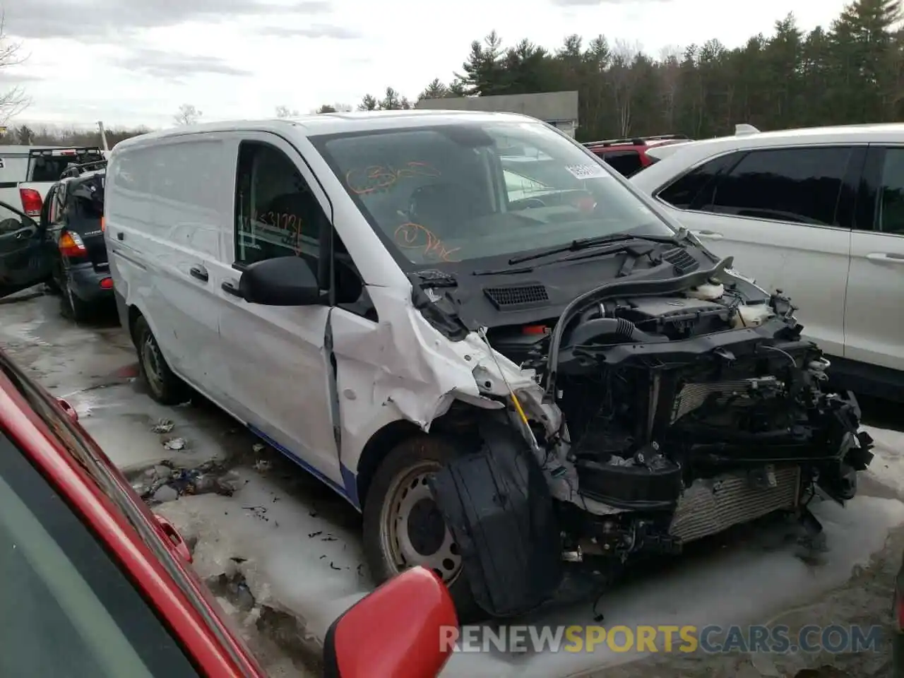 1 Photograph of a damaged car W1YV0BEY7L3714206 MERCEDES-BENZ METRIS 2020